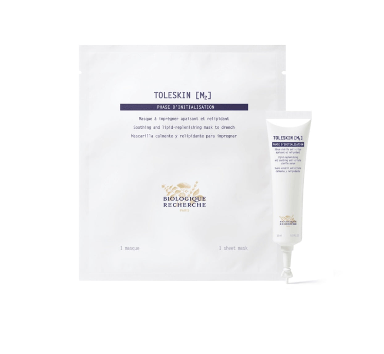 Biologique Recherche - TOLESKIN [M] - Anti-crisis soothing and lipid-replenishing mask and sterile serum