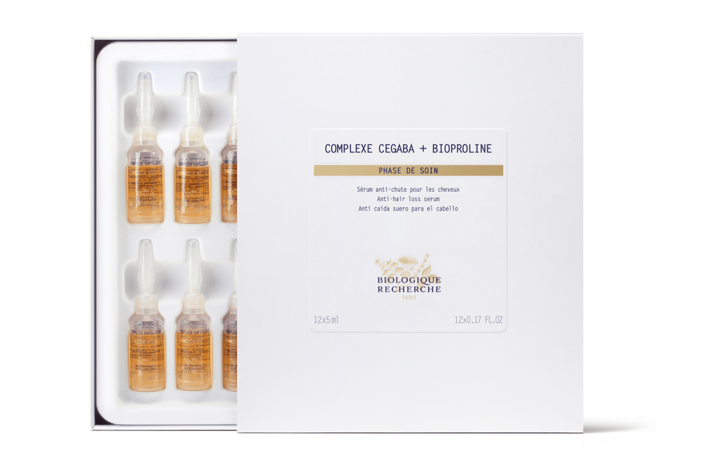 
                  
                    COMPLEXE CEGABA + BIOPROLINE COFFRET - Anti-hair loss serum - Open
                  
                