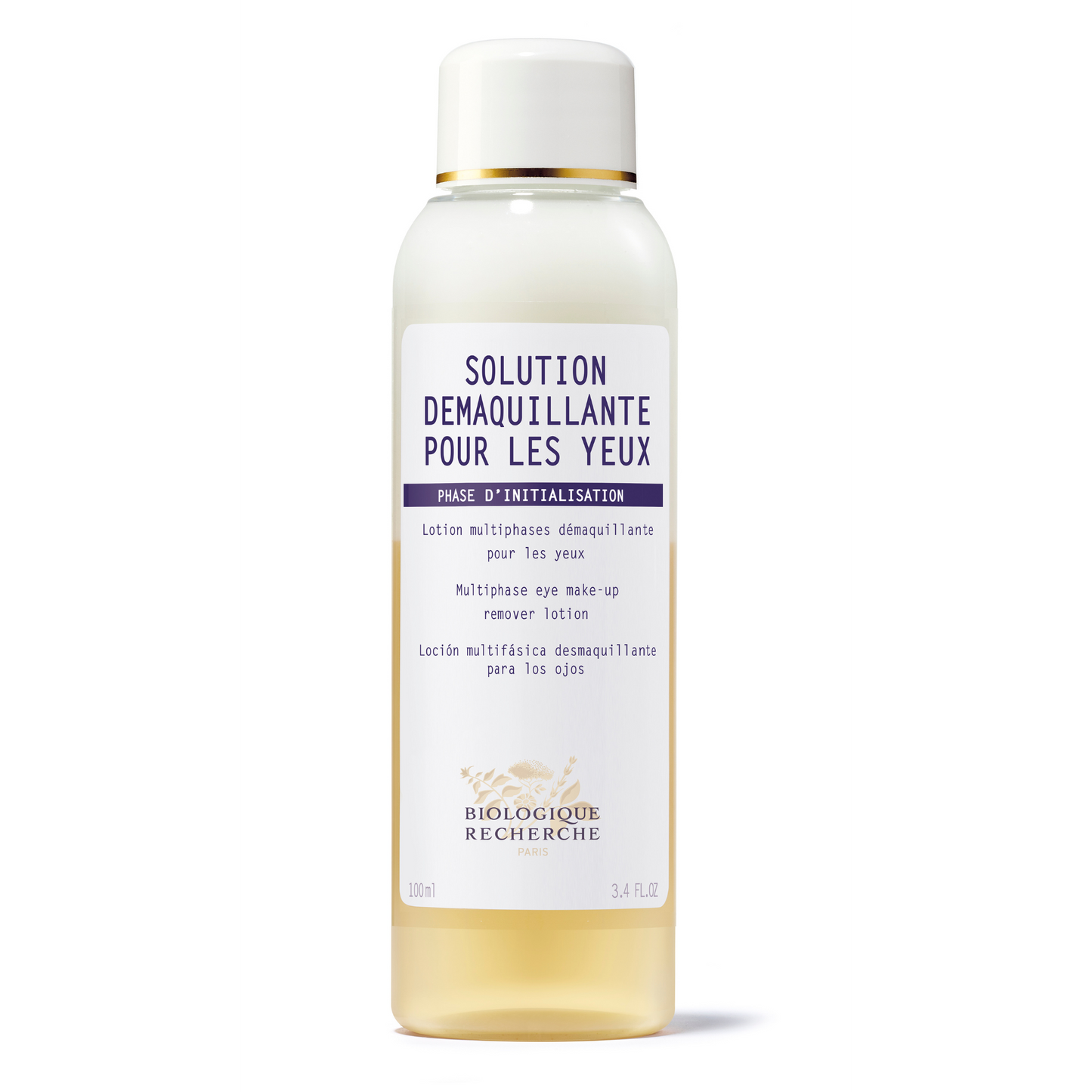 Biologique Recherche - SOLUTION DEMAQUILLANTE POUR LES YEUX - Multi-phase makeup remover for the eyes