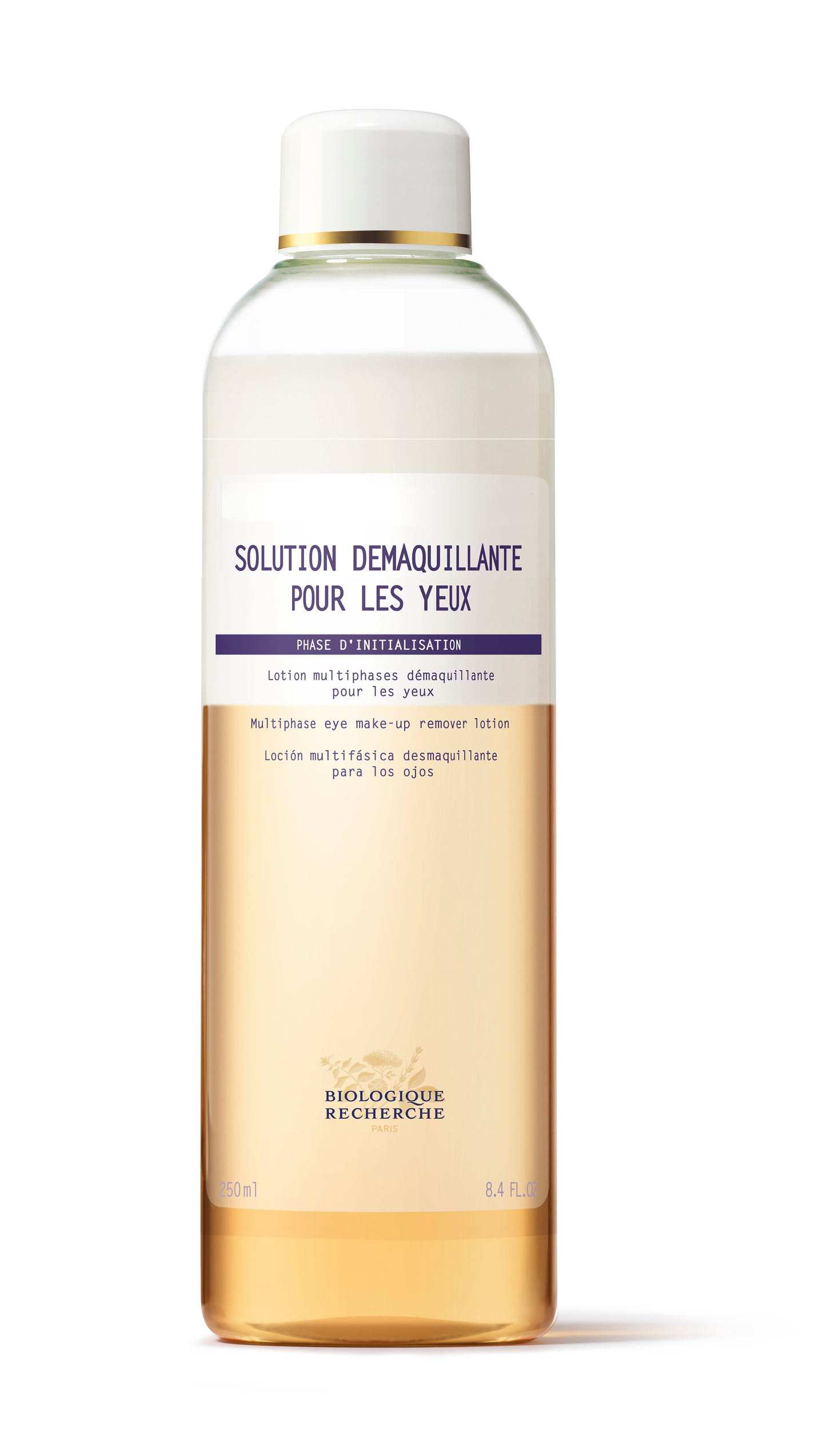
                  
                    Biologique Recherche - SOLUTION DEMAQUILLANTE POUR LES YEUX - Multi-phase makeup remover for the eyes 250ml
                  
                