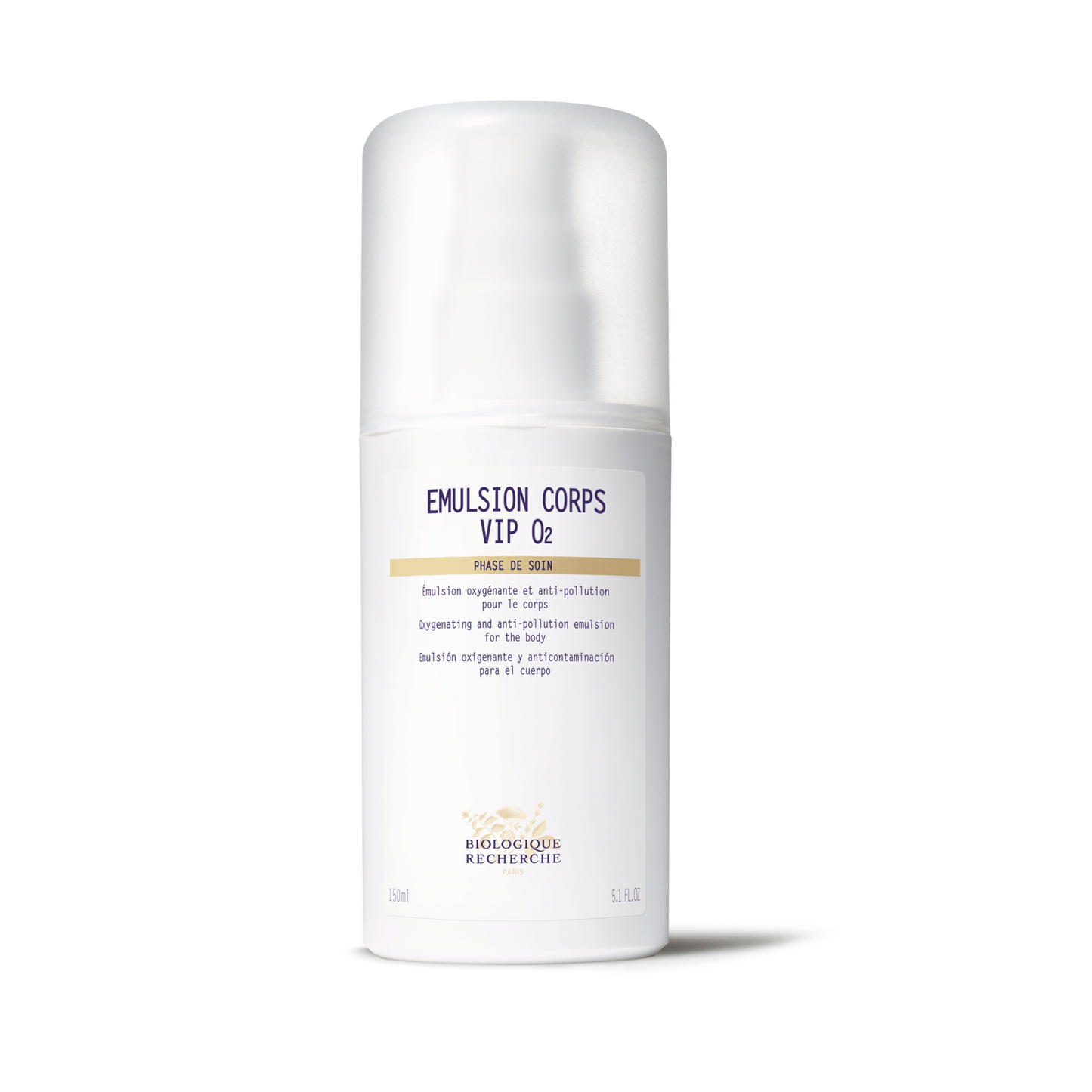 Biologique Recherche - EMULSION CORPS VIP O2 - Oxygenating and anti-pollution cream for the body 150ml
