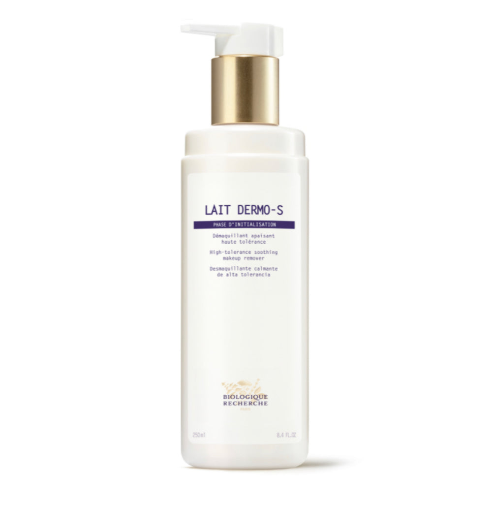 LAIT DERMO-S:  High-tolerance soothing makeup remover                ﻿