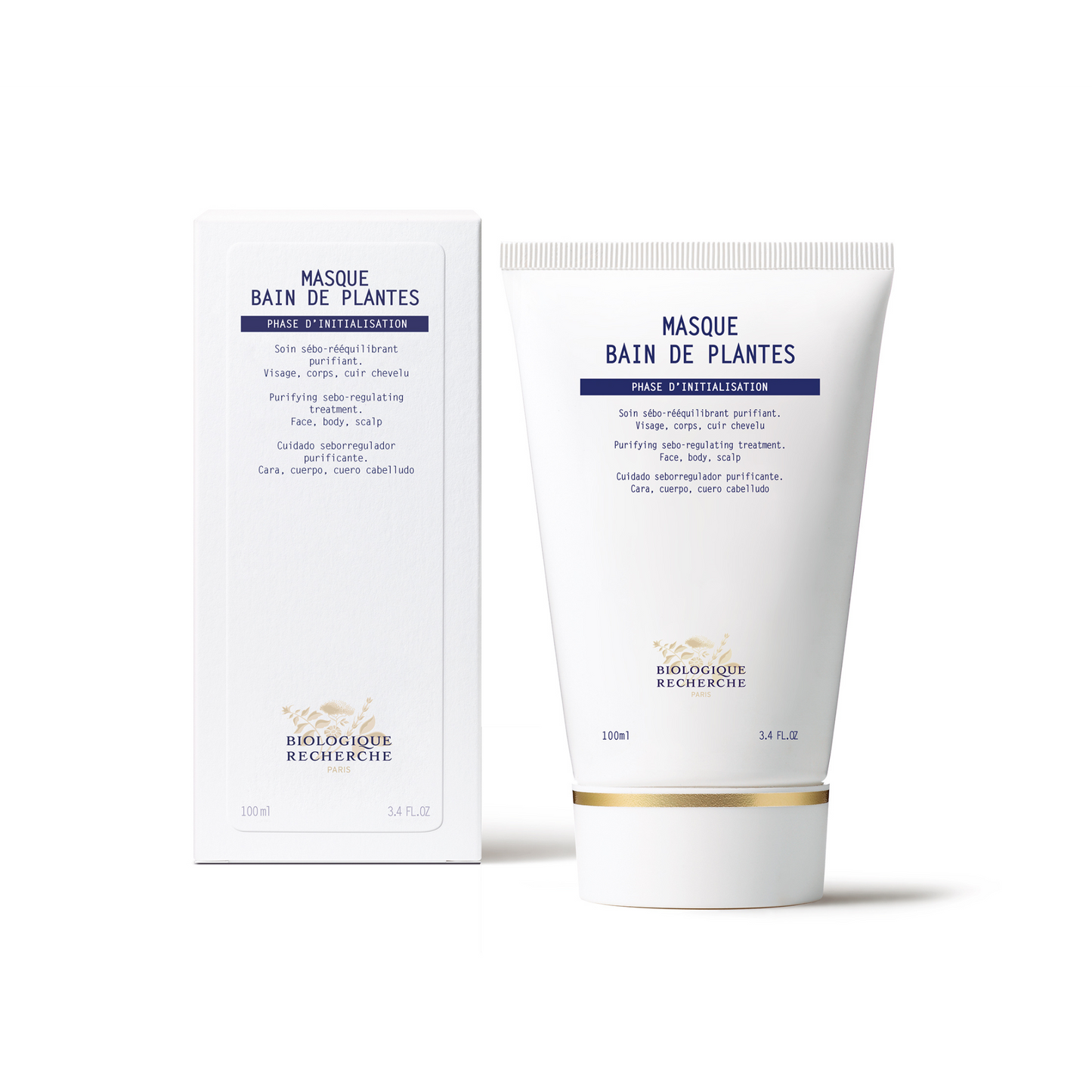 
                  
                    Biologique Recherche -MASQUE BAIN DE PLANTES - Sebo-rebalancing purifying treatment for face, body, and hair
                  
                