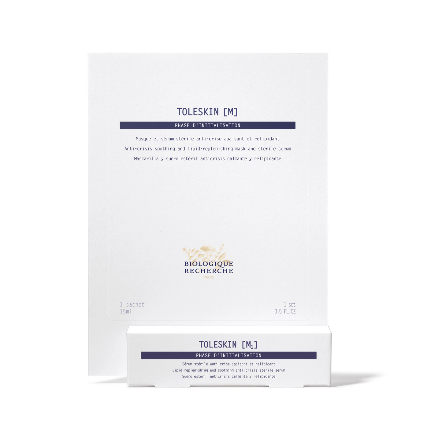 Biologique Recherche - TOLESKIN [M] - Anti-crisis soothing and lipid-replenishing mask and sterile serum