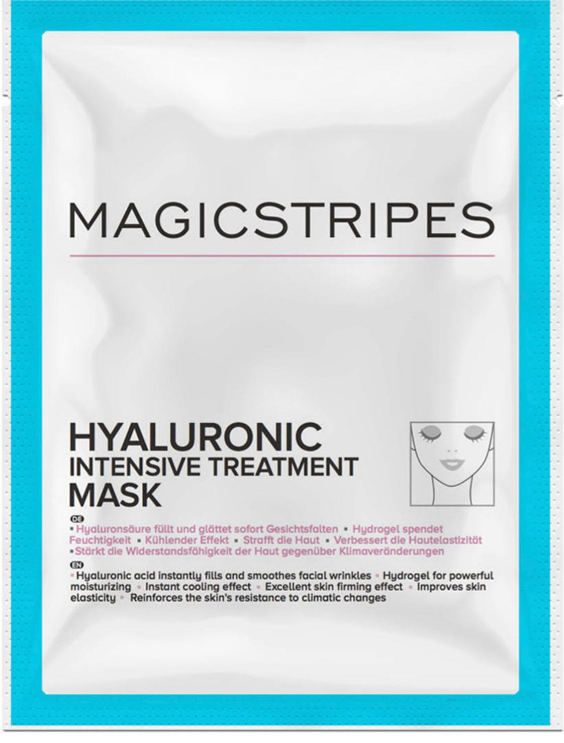 karakter Chaiselong hektar MagicStripes - Hyaluronic Intensive Treatment Mask (1 mask) – La Chambre  Des Dames