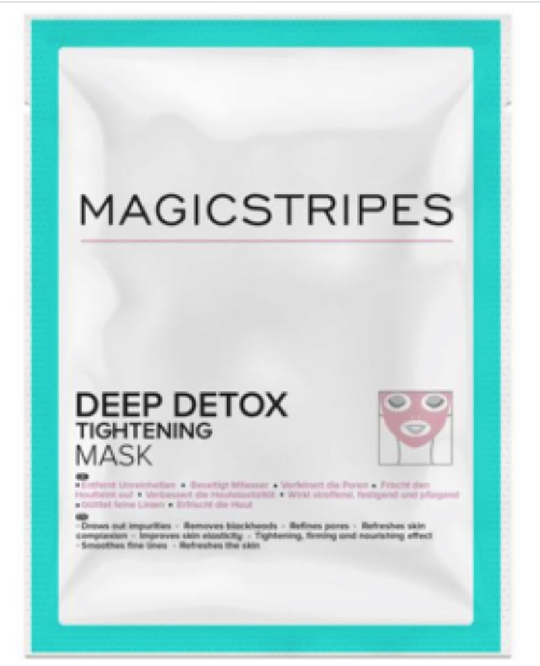 
                  
                    MAGICSTRIPES-DEEP DETOX TIGHTENING MASK   (1 mask)
                  
                
