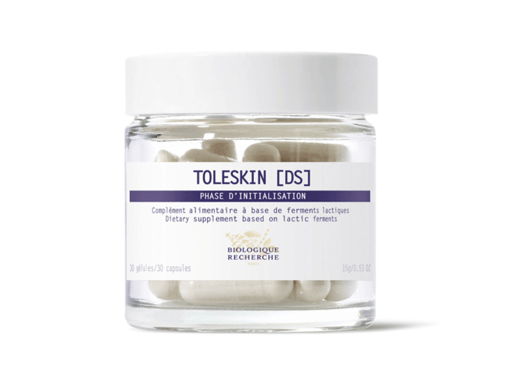 TOLESKIN [DS] Dietary supplement based on lactic ferments
