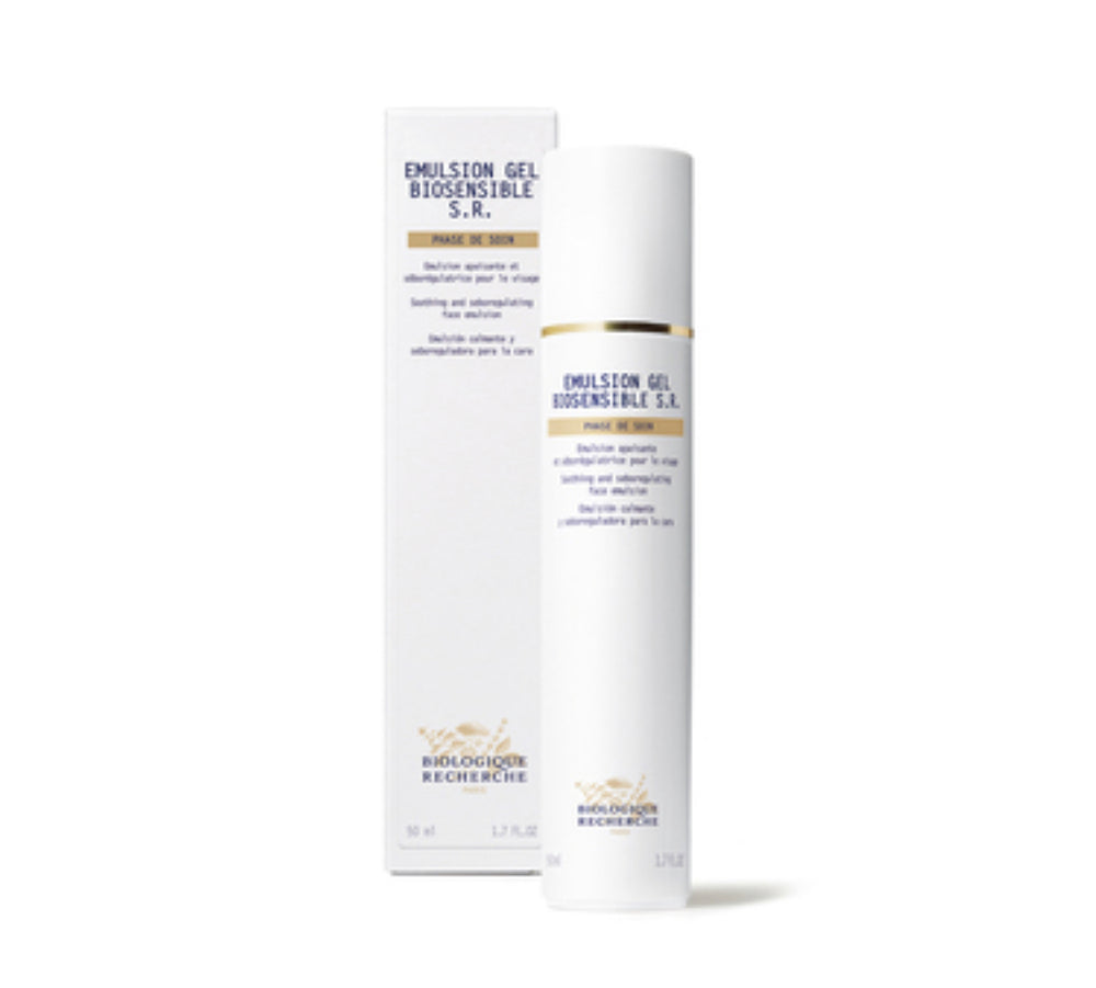 EMULSION GEL BIOSENSIBLE S.R. - Soothing and sebo-regulating gel for the face